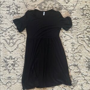 VIISHOW Women’s Black Puff Sleeve Dress